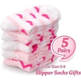 Valentines Day Gifts for Her, Fuzzy Socks for Women, Galentines Day Gifts, Christmas Stocking Stuffers Gifts for Women