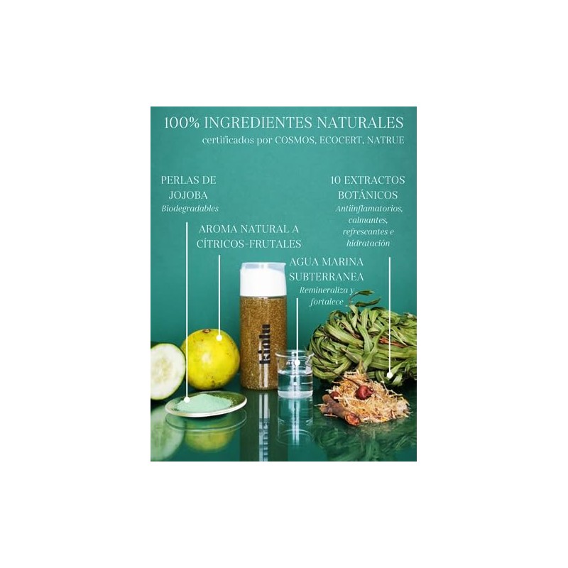 Limpiador Facial Piel Pura Kinlu 150ml Limpieza Profunda Exfoliación Suave