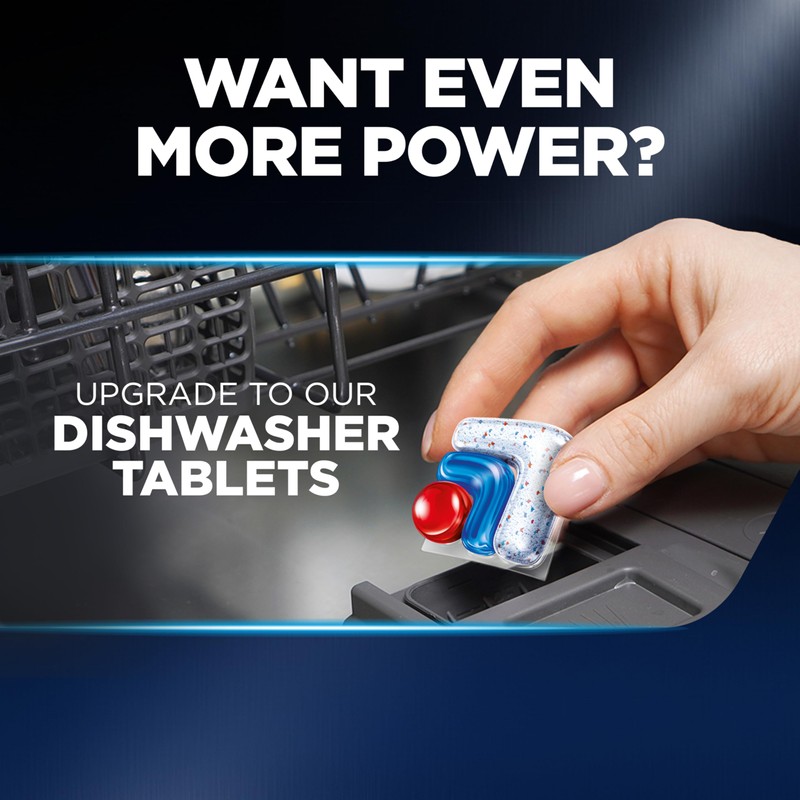 Finish Gel Liquid Dishwasher Detergent, Advanced Deep Cleaning Power Dish
