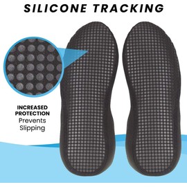 InstaMarine (X-Large 12-13 Premium Neoprene Socks and Water Fin Sock Perfect for Water Sports, Snorkeling, Diving, Swimming