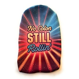 No Colon Still Rollin Stoma Bag Pouch | Humorous Ostomy Cover for Colostomy, Ileostomy & Urostomy | Soft & Stretchy for Comfort, Discretion & Style