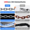 Electronic Bicycle Lock eLinkSmart Chain Lock Fingerprint with Phone App