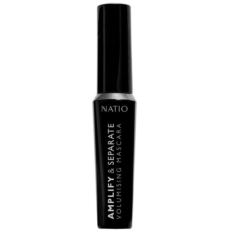 Natio Amplify and Separate Volumizing Mascara Black, 13ml