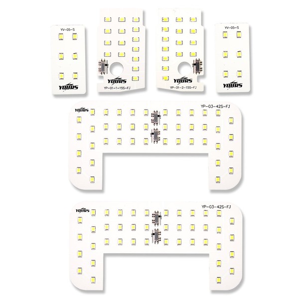 Yours LED room lamp set dedicated TRJ150W GRJ150W GRJ151W Land Cruiser Prado 150 system [B] of the left and right independent push-type switch lamp unit fit 150P-B-F