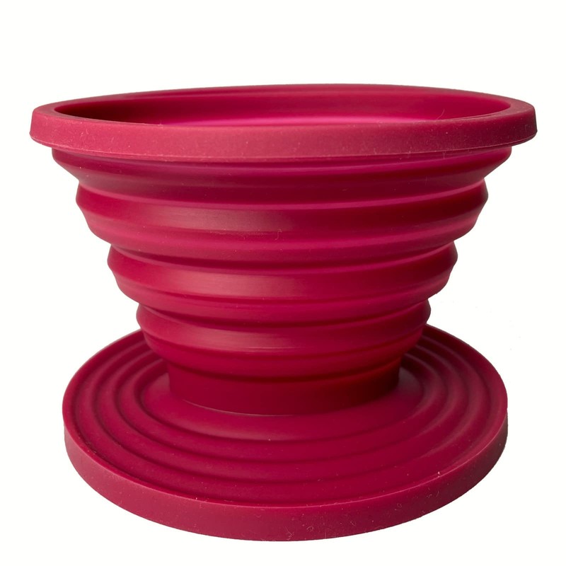 Attsky Collapsible Pour Over Coffee Dripper for Camp Coffee, Reusable