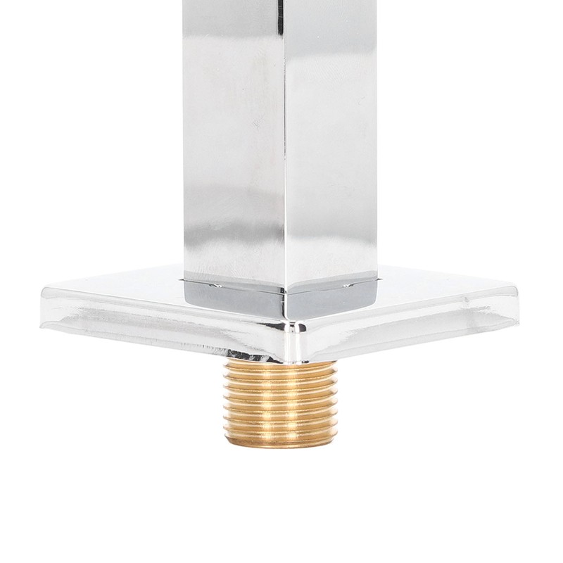 Tub Spout Brass G1/2 Connector Rectangle Wall Mounted Bathtub Faucet