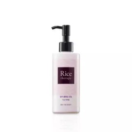 On The Body 온더바디 라이스테라피 쌀겨클렌징오일 200ml On The Body Rice Therapy Rice Bran Cleansing Oil 200ml