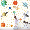 StickMe Bamboo Astronomy Wall Stickers Standard, Multicolour