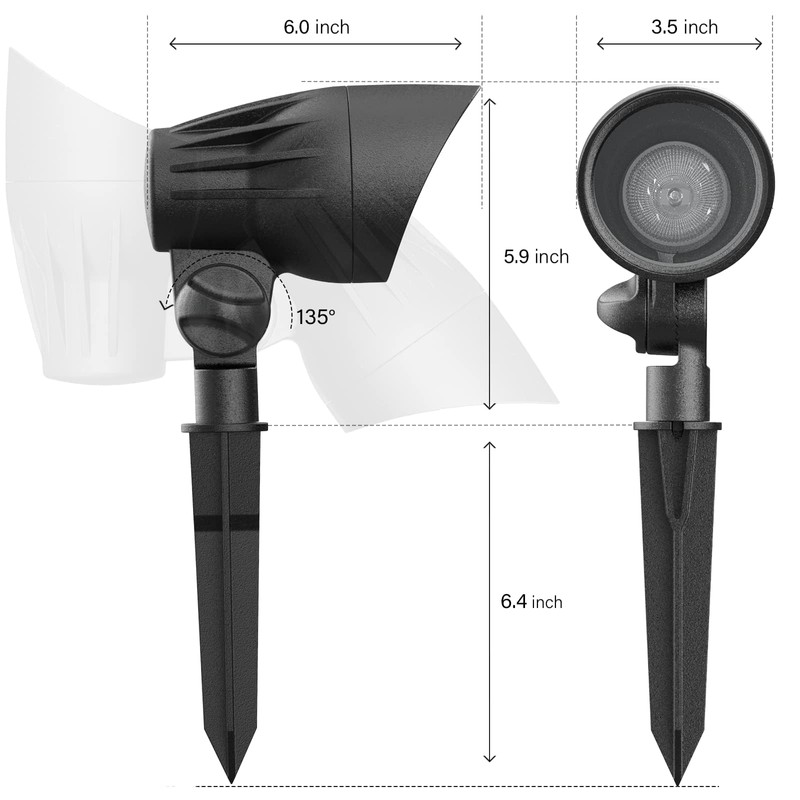 Malibu Outdoor Low Voltage Landscape Light 50 Watt Halogen Spotlights