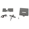 DOMETIC - FERMETURE DE PORTE COUDÉ GRISE POUR REFRIGERATEUR DOMETIC