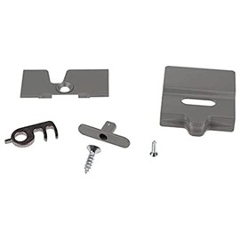 DOMETIC - FERMETURE DE PORTE COUDÉ GRISE POUR REFRIGERATEUR DOMETIC