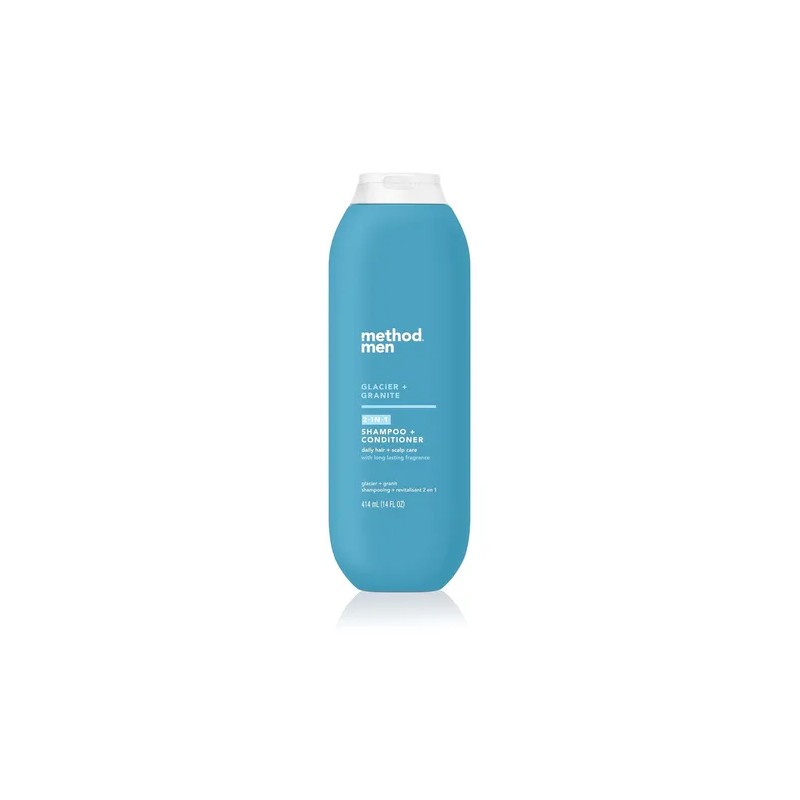 Method Champú 2 En 1, Acondicionador, Glaciar, Granito 14 Oz