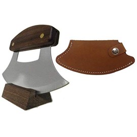 Alaskan Ulu, Legendary Knife of the Arctic + Leather Sheath