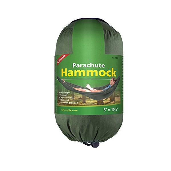 Coghlan's Single Parachute Hammock, Green