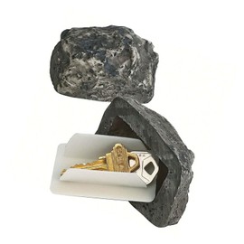 Rock Key Hider Outdoor, Key Hiders Outside Hide A Key Outside Simulated Small Stone Decoration Key Home Entrance Fake Stone Key Box for Yard Garden Statues Ornament