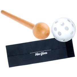 Hot Glove Adults One Size Fits Hot Glove Mallet and Glove Wrap Bundle, Black, 3 Piece Set US