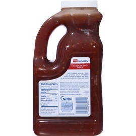 Minor's Caribbean Style Sauce, Marinade Perfect for Grilling, 4 lb 15 oz Bulk Bottle (Packaging May Vary)