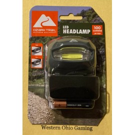 Ozark Trail LED Headlamp NEW 100 Lumens Light NEW