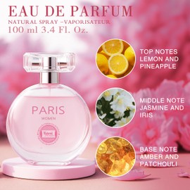 Hybrid & Company Women's Paris Women Sensual Eau de Parfum 3.4 Fl Oz