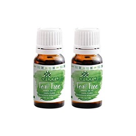 Árbora 2 Aceites de Tea Tree AUSTRALIANO 100% puro | ¡Más de 10 USOS de bienestar, belleza y Aromaterapia | Reconforta tu piel y cabello | Ingedientes certificados | Aceite de 1° destilación | 11ml