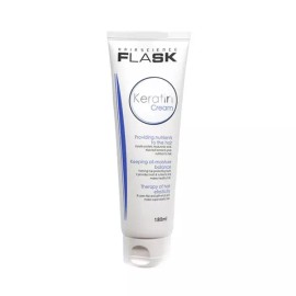 Sangpum Sangse Seolmyeong Chamjo 플라스크 케라틴 크림 180ml 헹구지않는 트리트먼트 Flask Keratin Cream 180ml Leave-in Treatment