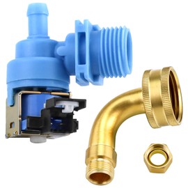 W10648041 Dishwasher Water Inlet Valve W10327249 Dishwasher Water Inlet Valve & Fitting W10685193 Water Inlet Supply Elbow Hose Fit for Whirlpool Dishwasher By AMI PARTS Replaces W10195048