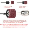 Abrasive Cuffs, 384 Pieces Sanding Drum, 360 Pieces Sanding Belts