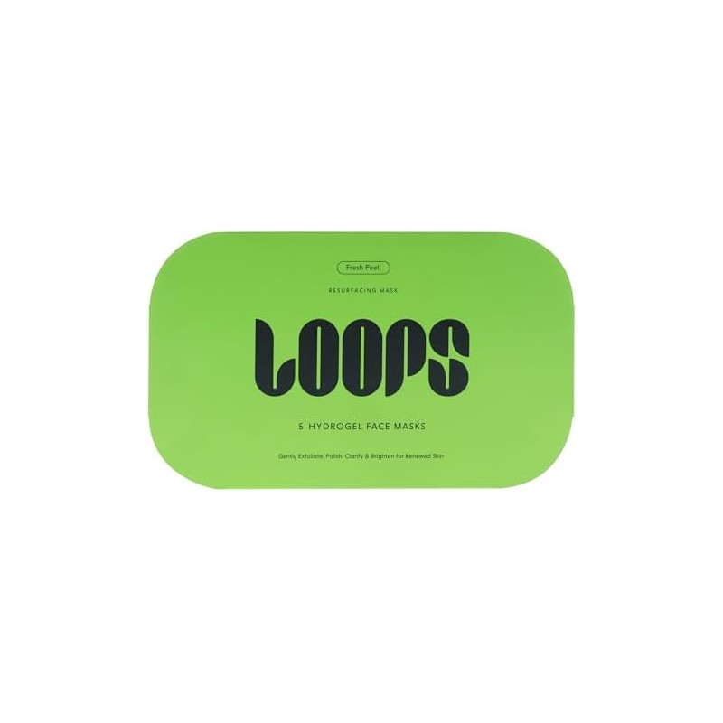 LOOPS FRESH PEEL - Mascarilla Facial de Hidrogel para Renovación