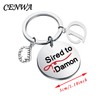 CENWA Inspired Jewelry Mystic Falls Gift Sired to Damon Keychains
