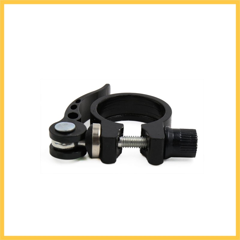 BULLSPANN Quick Release Saddle Seat Post Clamp for Bicycle 31.8mm