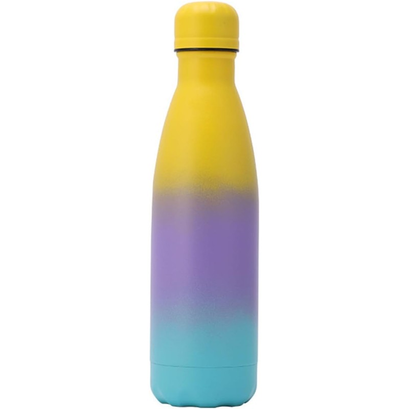 17oz500ml-Botellas de Agua de Acero Inoxidable (Azul)