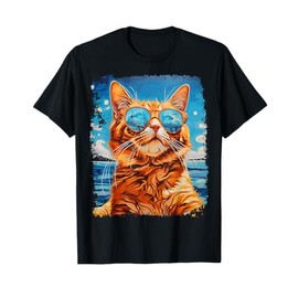 Ginger Cat Men Women Girls Kids T-Shirt