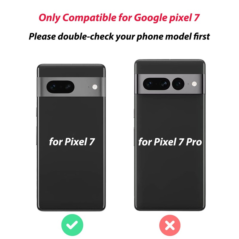 For Pixel 7 Back Rear Camera Glass Lens Replacement Compatible