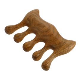 Baluue Multi-purpose Massage Comb for Scalp Relaxation and Natural Smooth Design for Home and Travel Use Promotes Circulation and Muscle Relaxation