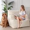 MAXYOYO Giant Bean Bag Sofa - Stuffed Accent Chair with