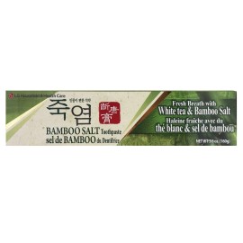 LG Bamboo Salt Toothpaste  LG White Tea & Bamboo Salt 5.6 oz (160gram)