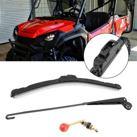 Windscreen Wiper Wipers, UTV Manual Hand Operated Windshield Wiper Blade Universal Replacement Kit