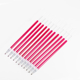 Pentel Arts Sparkle Pop Gel Pen Refill, (1.0mm), Bold Line, Pink-Light Pink Ink, Pack of 12 Refills (KF10-DP)