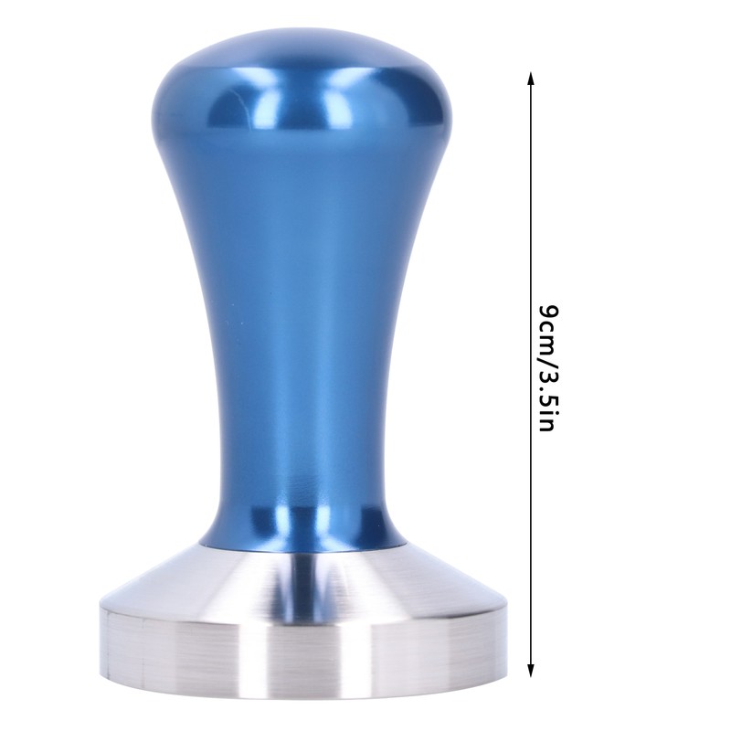 58mm Stainless Steel Flat Coffee Tamper Powder Press Hammer Tool