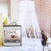 SJ-0201 Round Bed Canopy Mosquito Net Fabric