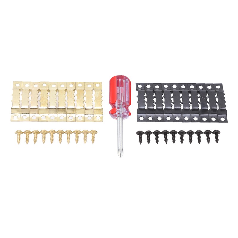 600PCS Sawtooth Picture Hangers Double Hole Sawtooh Frame Hanging Hooks