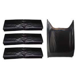 hssopa Pack of 150 Bin Liners with Carry Handle, 32 x 52 A (Conventional Bin Liners)