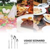 24-Piece Stainless Steel Utensils Set Include Forks Knives Spoons Silverware
