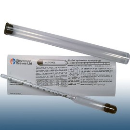 Spirit/High Alchohol Content Hydrometer/Alkohometer 0-100%