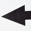 Arrow Right Door Sign 300mm x 100mm - Rigid Plastic