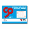 Cherry Weekly Wellness Planner A4 Pad | 52 Undated Sheets