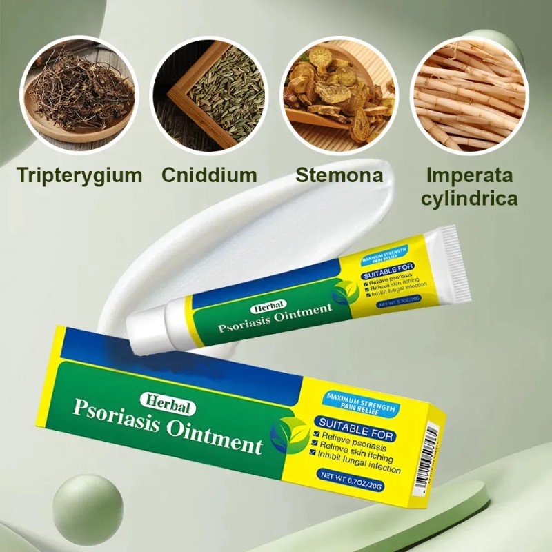 Crema De Psoriasis Para Varios Síntomas De Psoriasis 40g2pcs Neutra