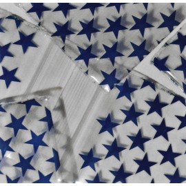 1000 - 1.25" x 1.25" 125125 Blue Star Zipper Lock Baggies Craft Resealable Plastic Baggy 2 Mil Zipper Poly Bags