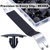 Rexka 41pcs Hood Insulation Retainer Clip for Toyota Lexus 90467-09050
