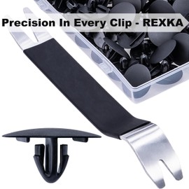 Rexka 41pcs Hood Insulation Retainer Clip for Toyota Lexus 90467-09050 90467-A0003 - Multipurpose Auto Trim Panel Body Remover